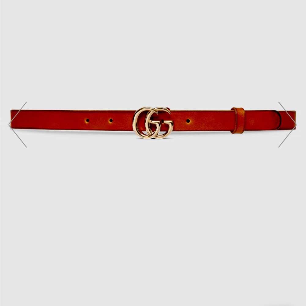 Authentic Gucci GG Marmont Thin Belt